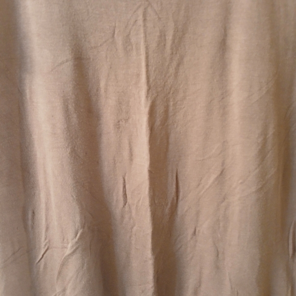 Women's Soft Splash Criss-Crossed Shoulder Sides Brown Blouse Size Large - Picture 2 of 13